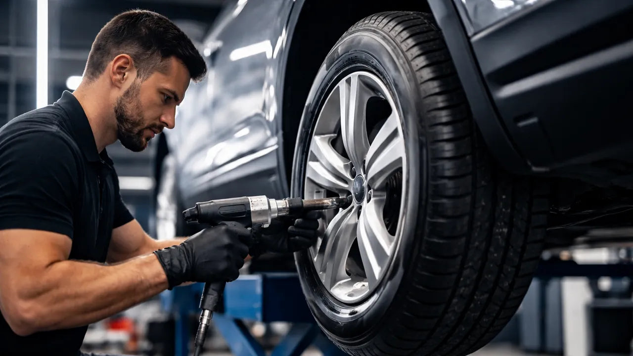 Cambio de neumaticos y llantas